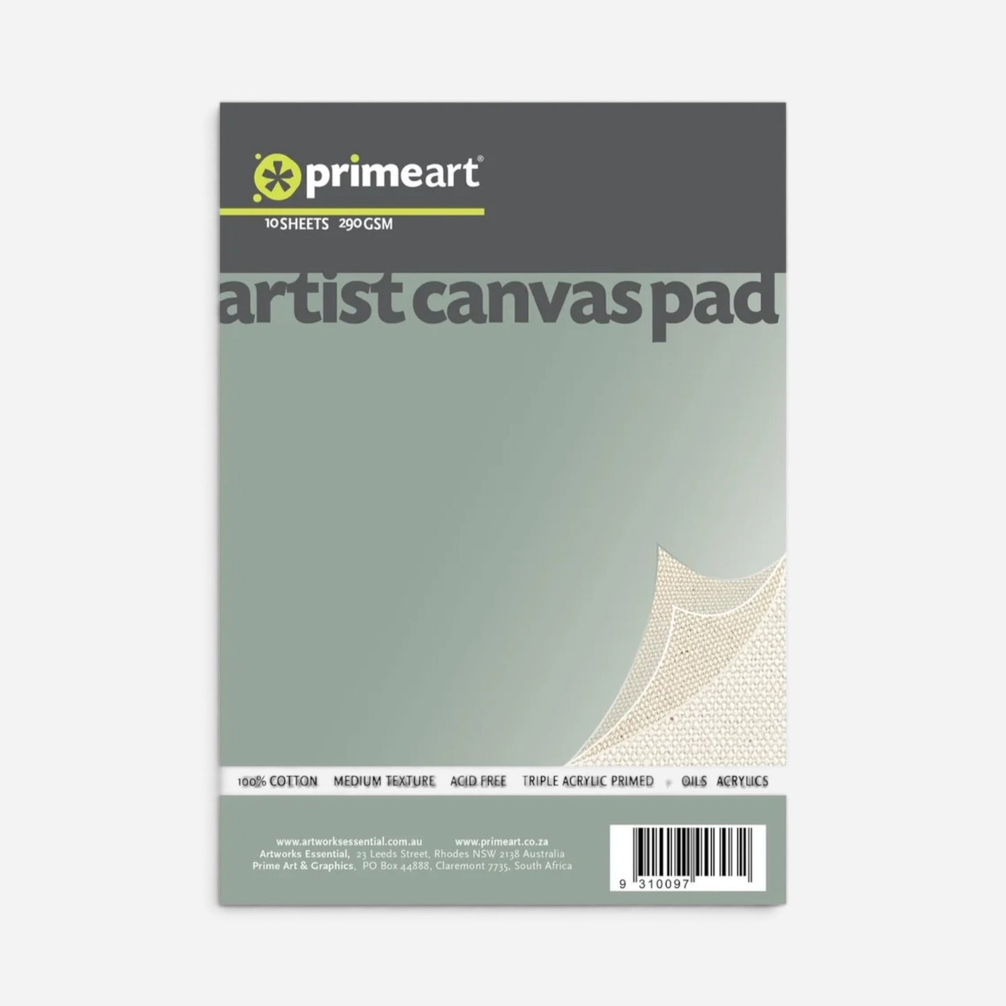 Primeart Artist Canvas Pad
