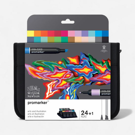 Winsor & Newton Promarker™ Set of 24+1 Art & Illustration