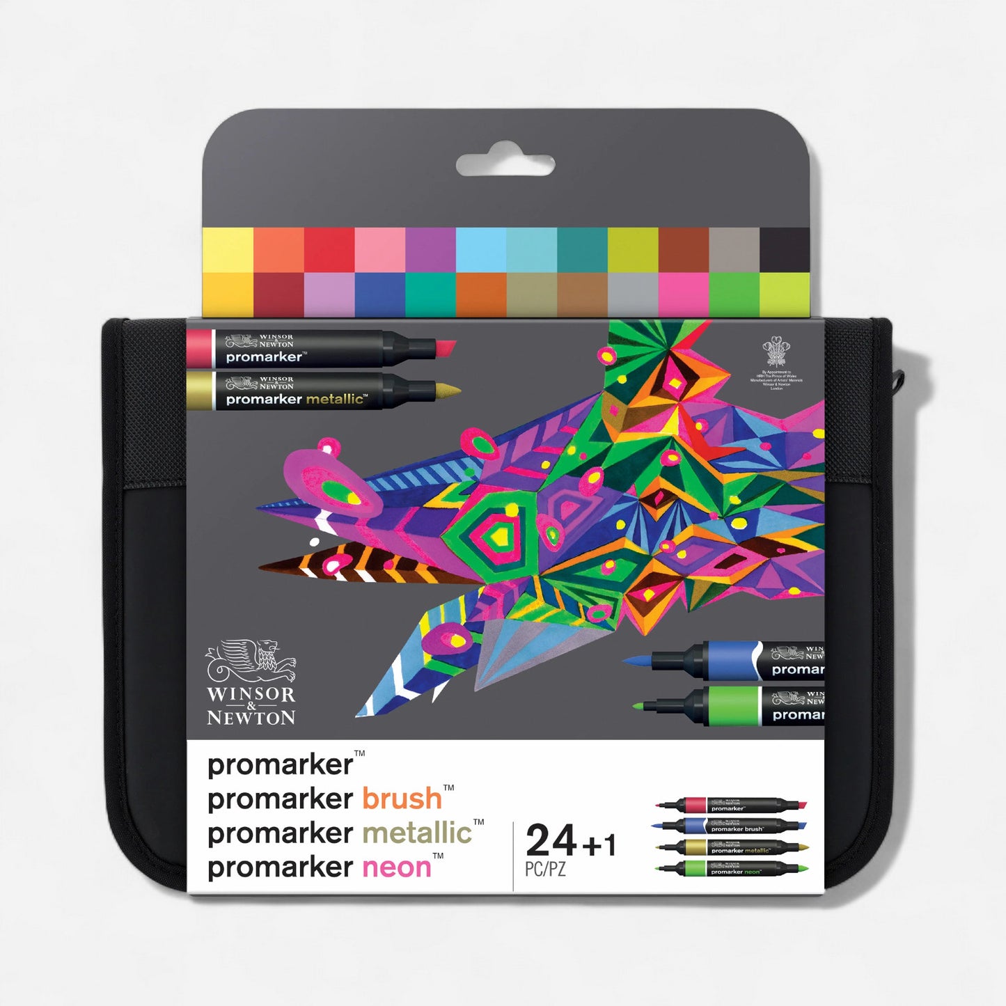 Winsor & Newton Promarker™ Set of 24+1 Mixed Set
