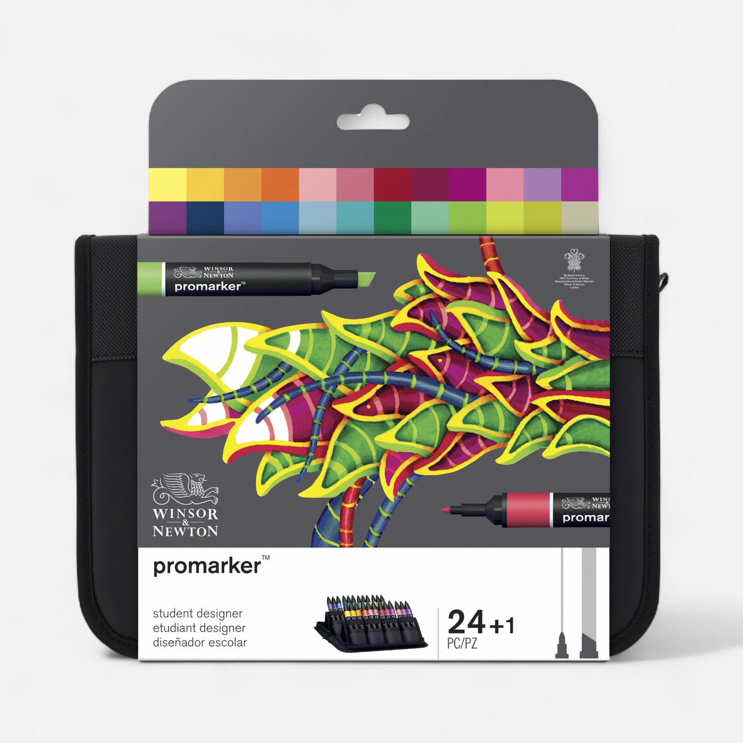Winsor & Newton Promarker™ Set of 24+1 Student Designer