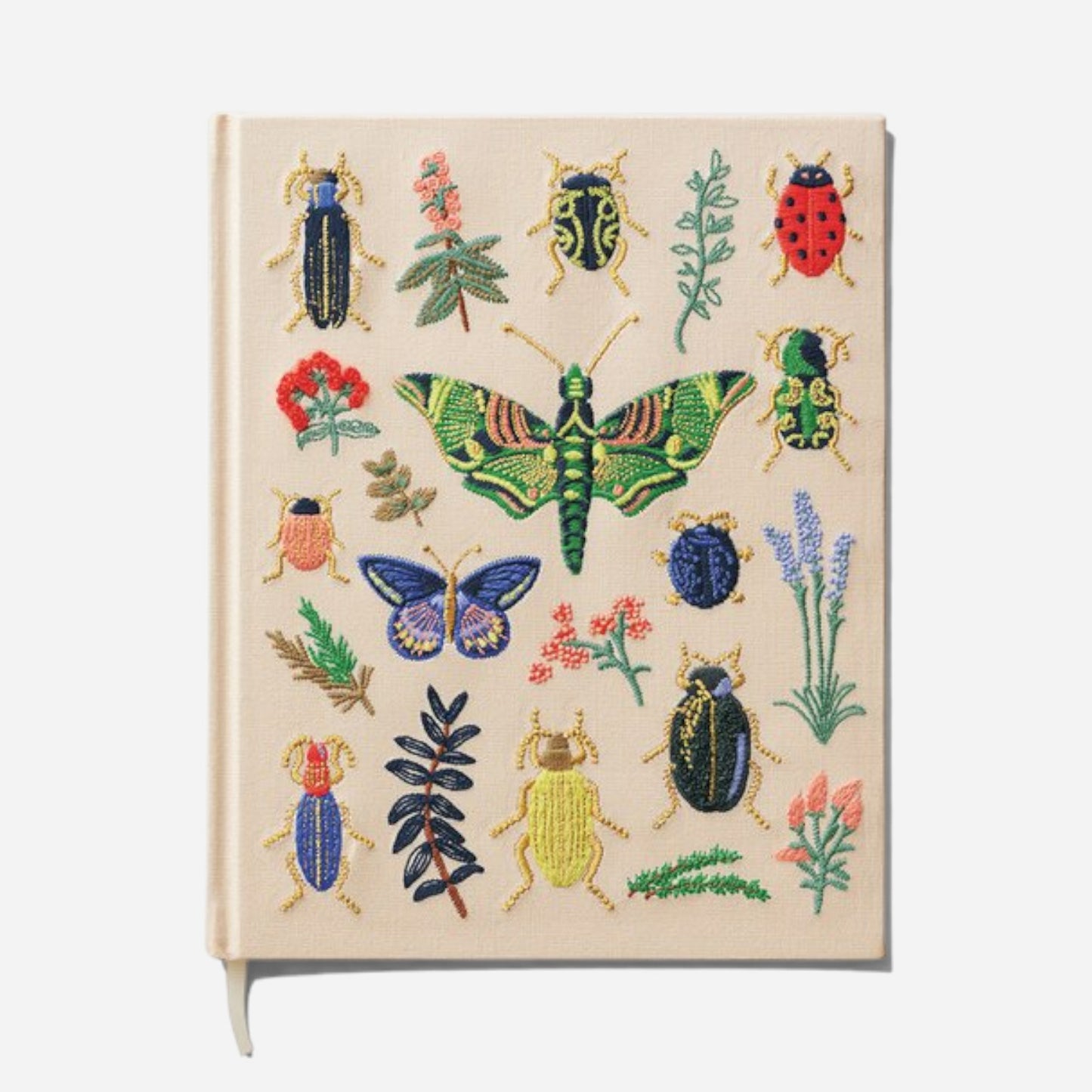 Rifle Paper Co. Large Hardcover Embroidered Fabric Sketchbooks