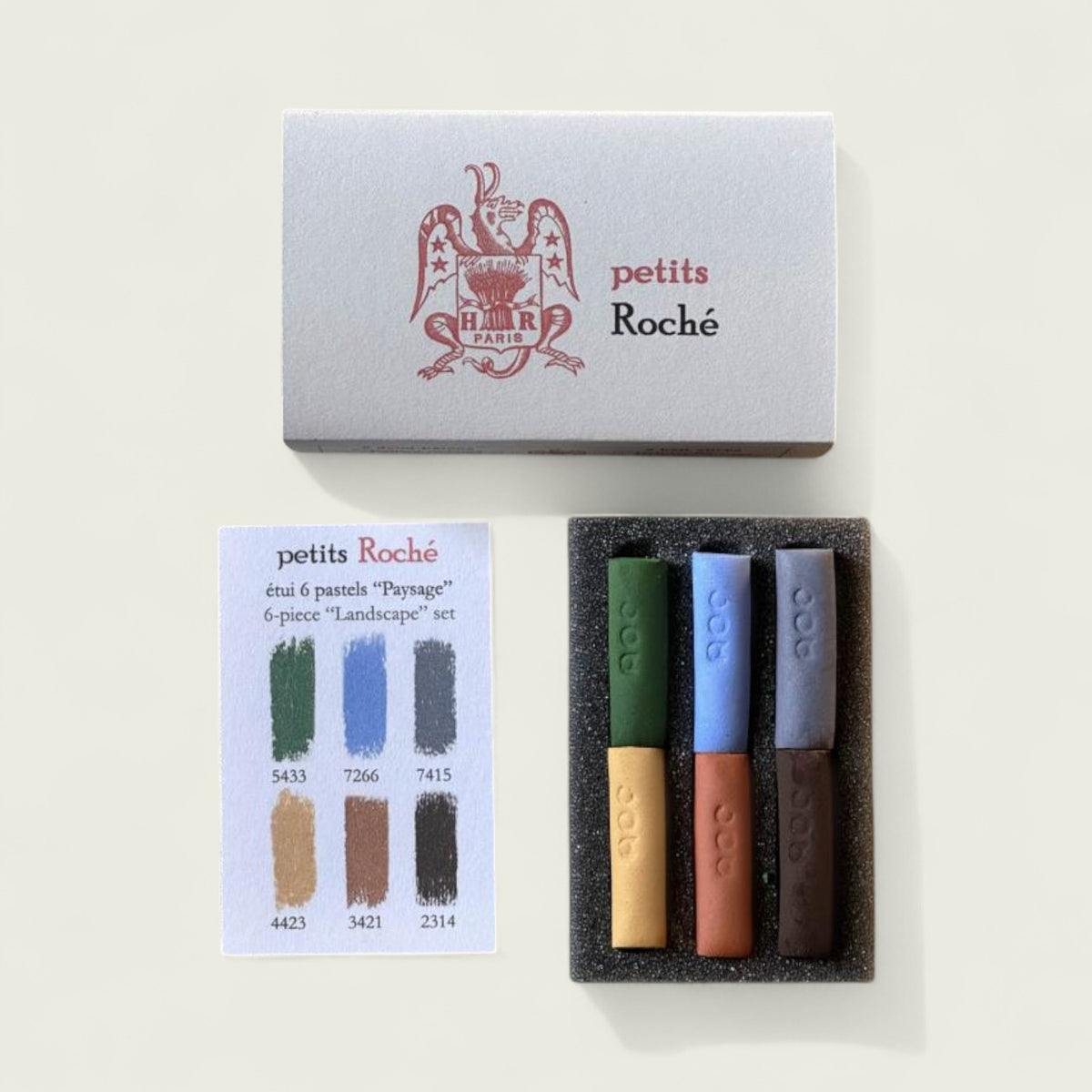 Henri Roché - Petits Roché 6 pcs set - 'Landscape' – Queenstown Art ...