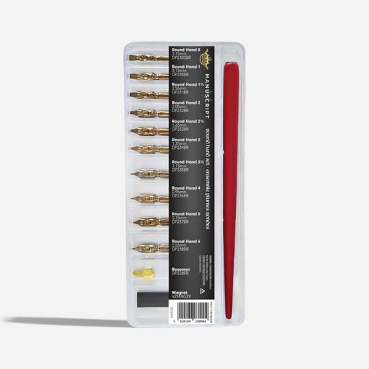 Manuscript Round Hand Set 13pcs