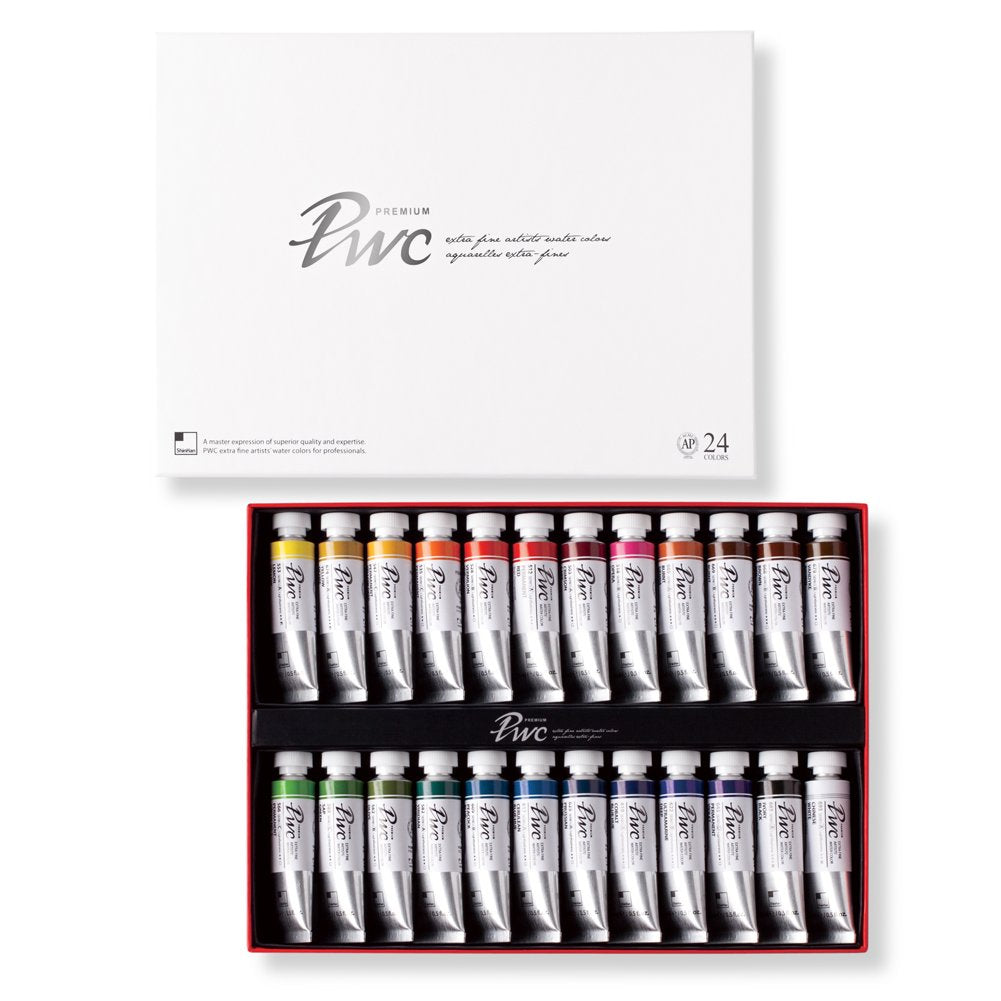 ShinHan Premium Watercolours (PWC) Extra Fine Set of 24 Colours
