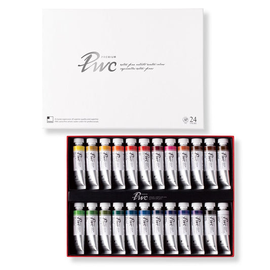 ShinHan Premium Watercolours (PWC) Extra Fine Set of 24 Colours