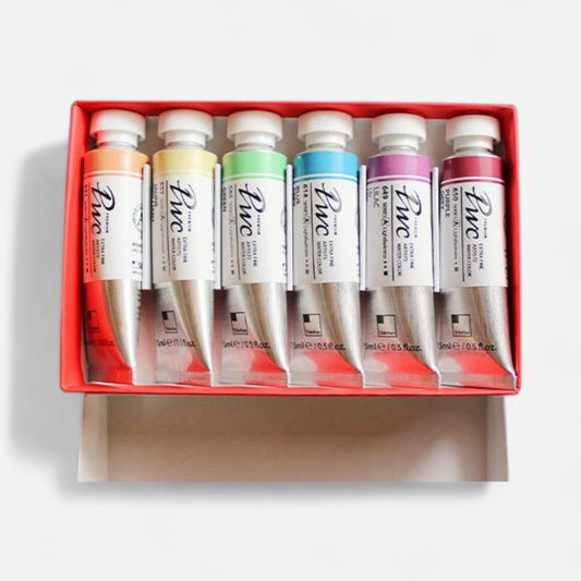 ShinHan Premium Watercolours (PWC) Extra Fine Set of 6 Colours