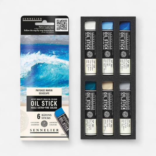 Sennelier Solid Oil Sticks Mini Set of 6