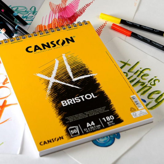 Canson XL Bristol Spiral Pad 50 sheets