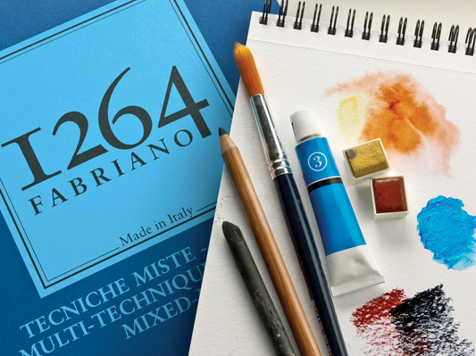 Fabriano 1264 Mixed Media Pad 300gsm