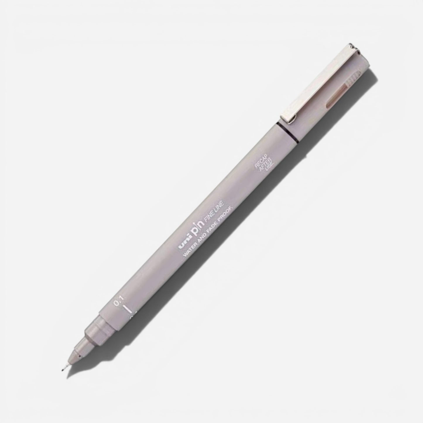 Uni Pin Fineliners Permanent Light Grey