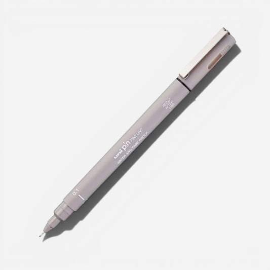 Uni Pin Fineliners Permanent Light Grey
