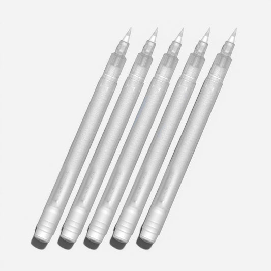 Kuretake Karappo Re-fillable Brush Pen Set of 5 Fine Tip
