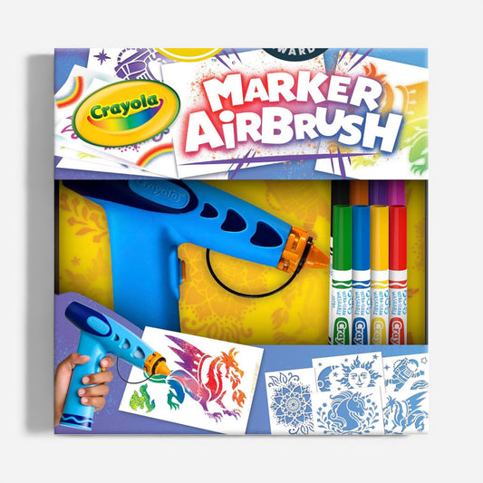 Crayola Marker Airbrush Set 6yo +