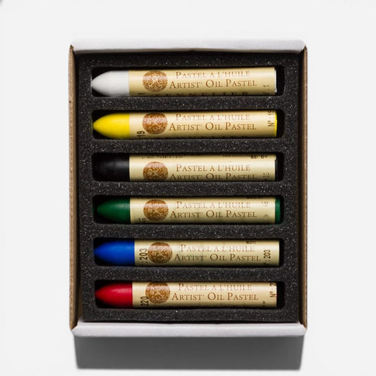 Sennelier Solid Oil Pastels Set 6