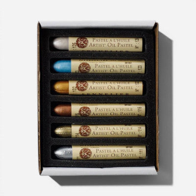 Sennelier Solid Oil Pastels Set 6