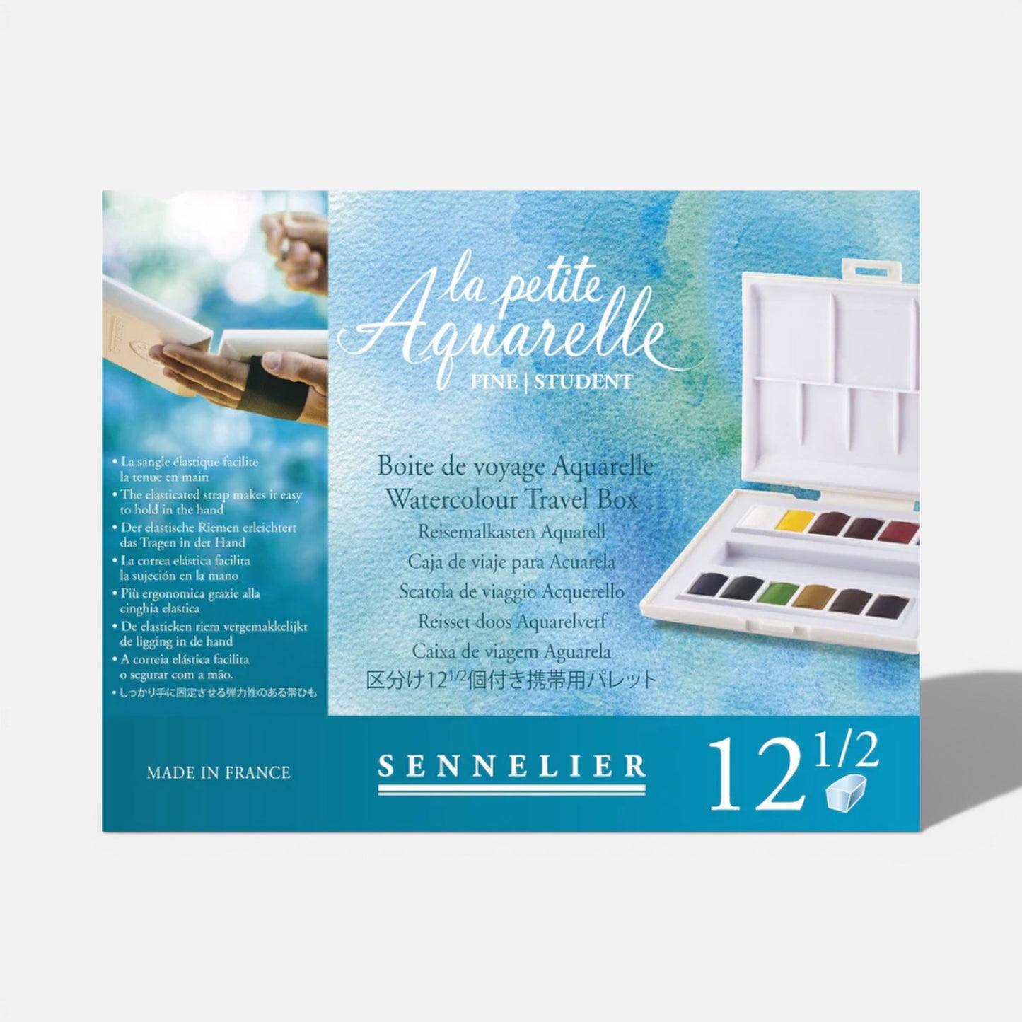 Sennelier La Petite Aquarelle Watercolour Travel Box