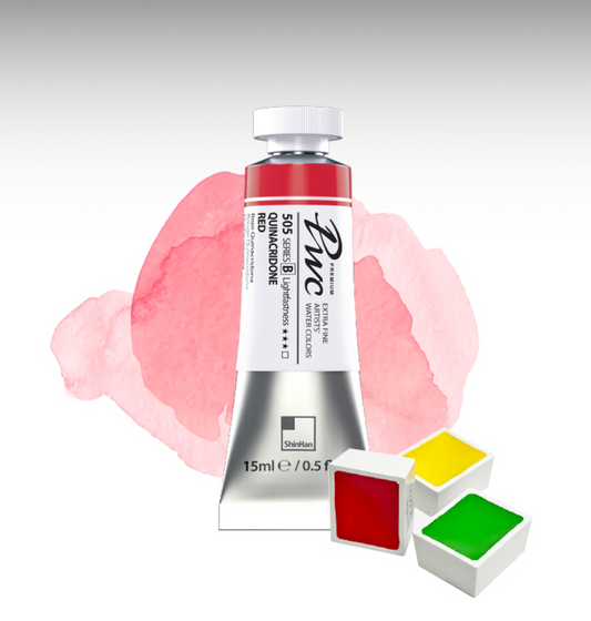 ShinHan Premium Watercolours (PWC) Extra Fine 15ml - core colours