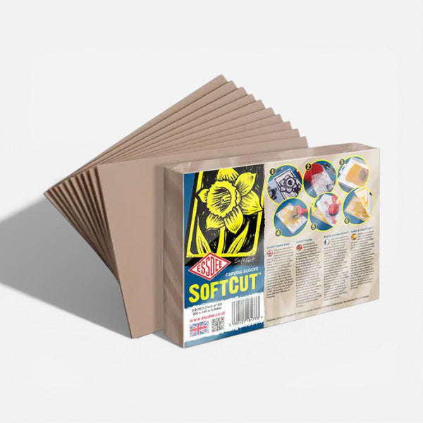 Essdee Softcut Block (Lino alternative) - Packs of 10