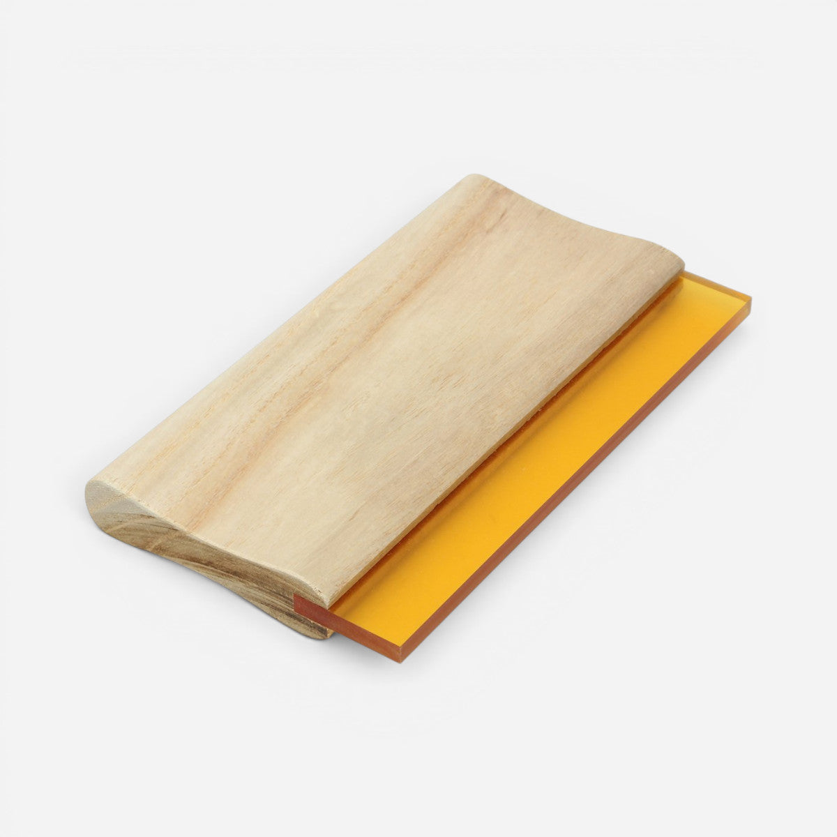 Derivan PolyU Silk Screen Squeegee with Wood Handle