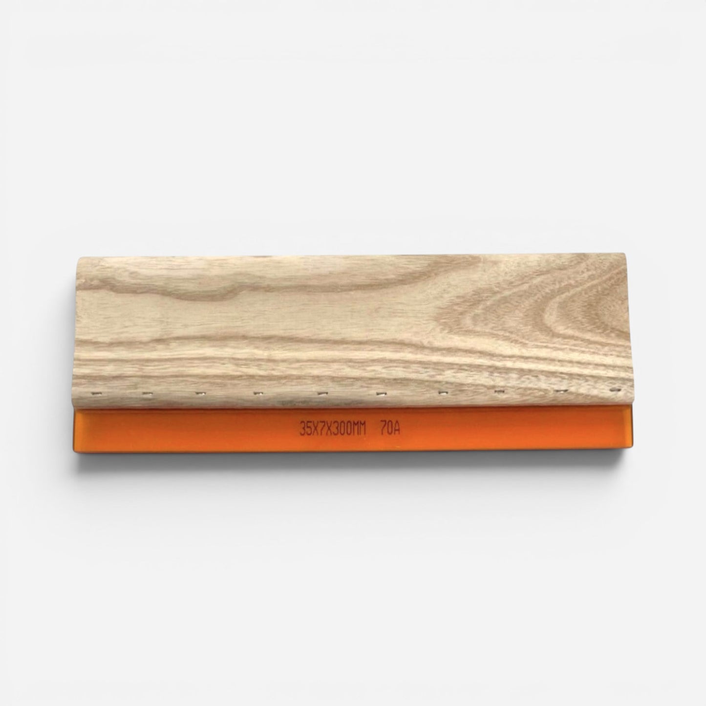 Derivan PolyU Silk Screen Squeegee with Wood Handle