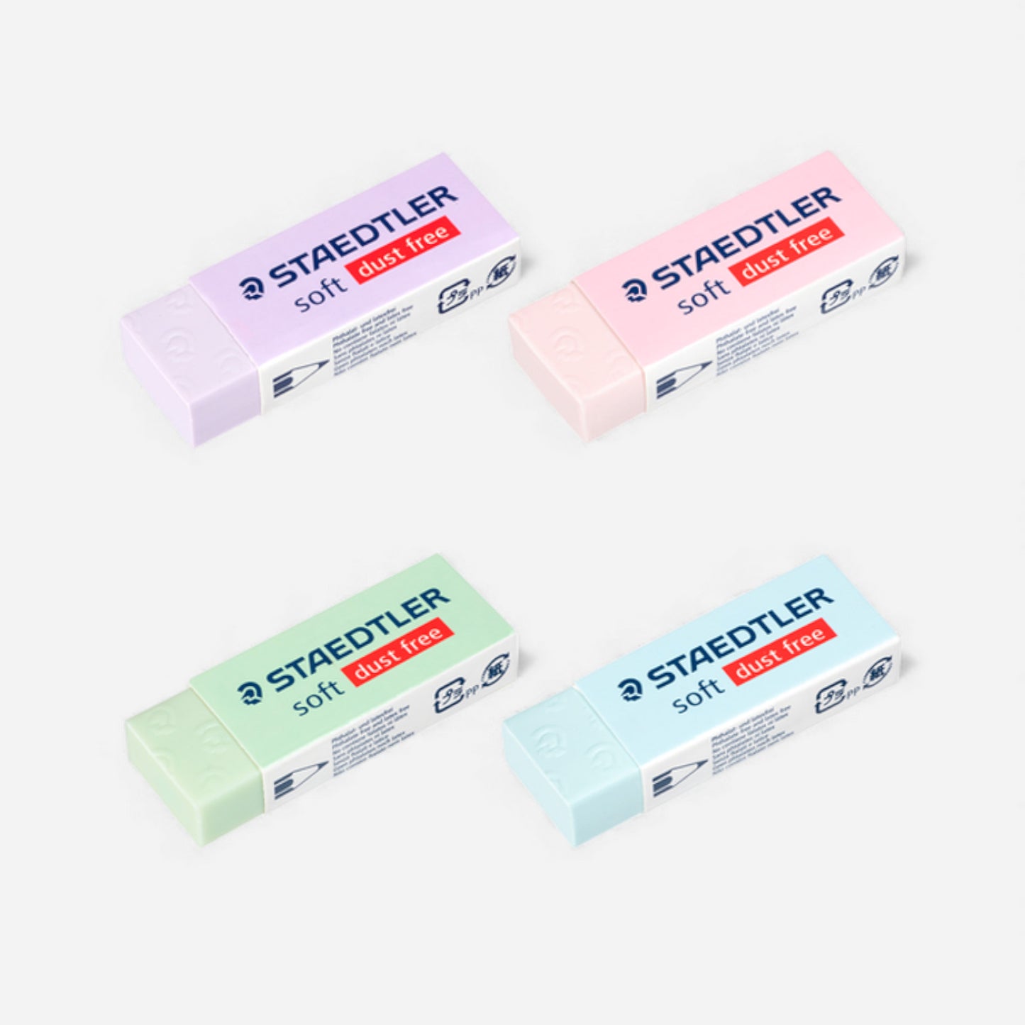 Staedtler® Soft Dust Free Eraser - Pastel Colours