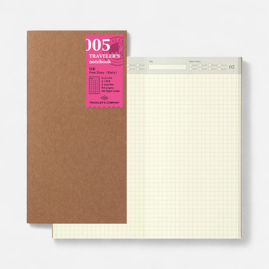 Traveler's Co. Notebook Refills - Daily Diary
