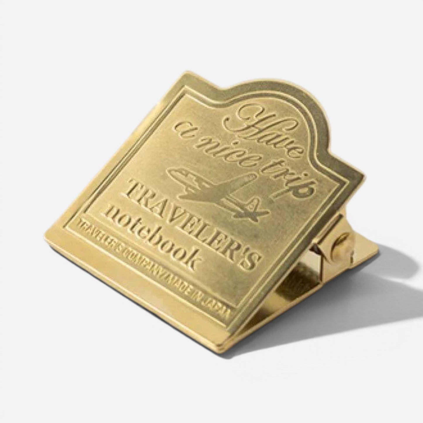 Traveler's Co Notebook Brass Clip - Airline