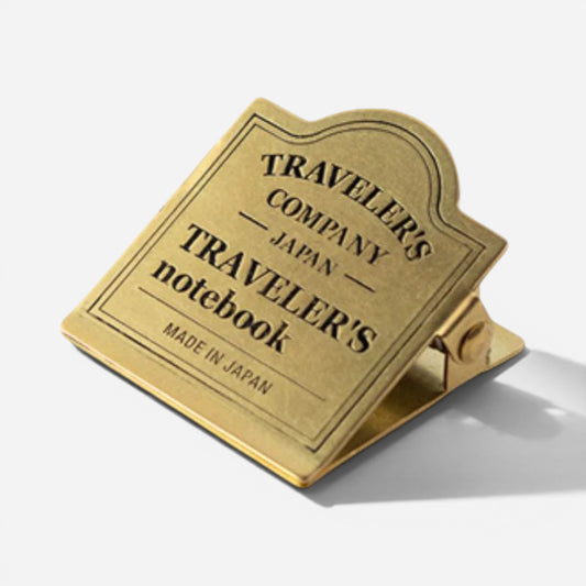 Traveler's Co Notebook Brass Clip - Airline