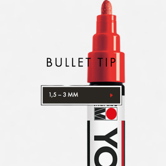 Marabu YONO Acrylic Marker Bullet Tip