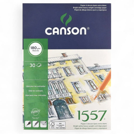 Canson 1557® Heavyweight Drawing pad 180g