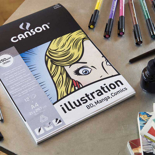 Canson Illustration Manga Pad A3 250g