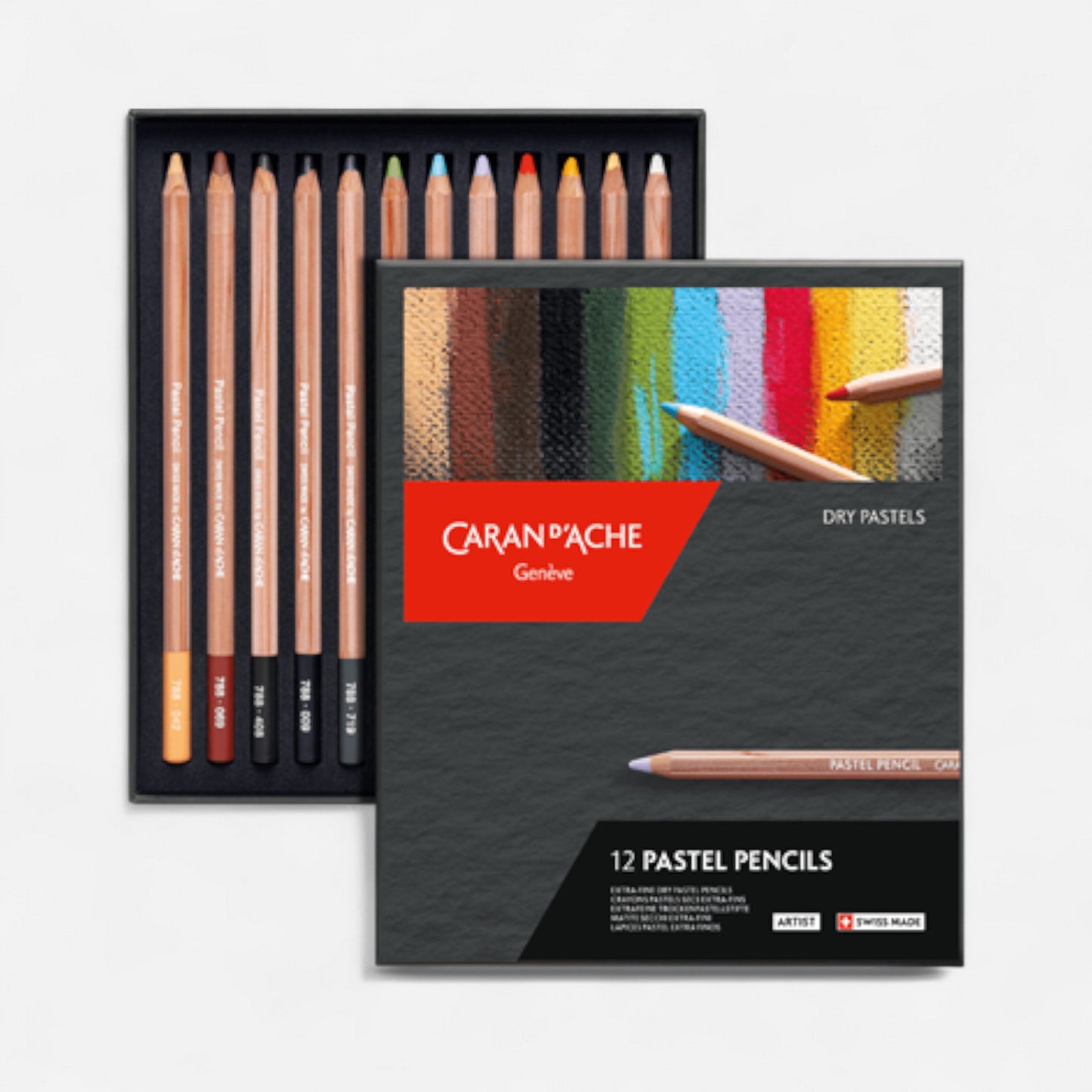 Caran D'Ache Pastel Pencils Set of 12