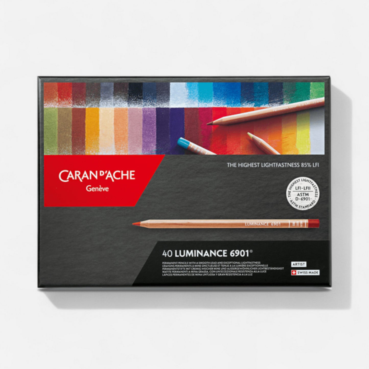 Caran d'Ache Luminance 6901™️ Colour Pencil Set 40