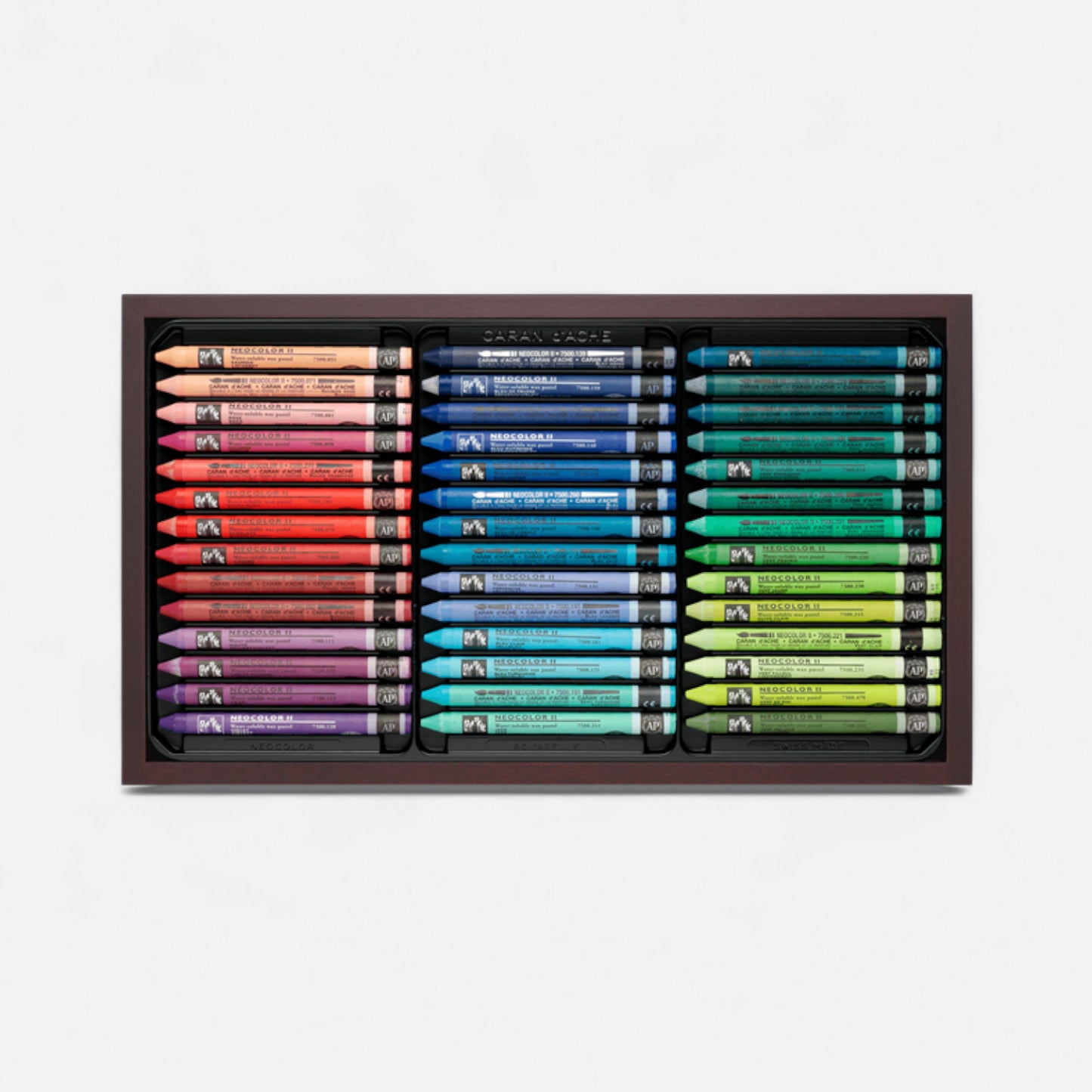 Caran D'Ache Neocolour II Wooden Box Set of 84 Limited Edition