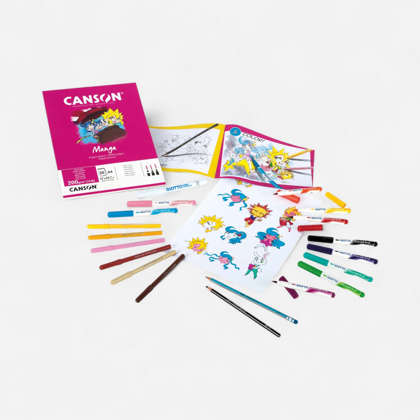 Giotto Art Lab - How to Create Manga