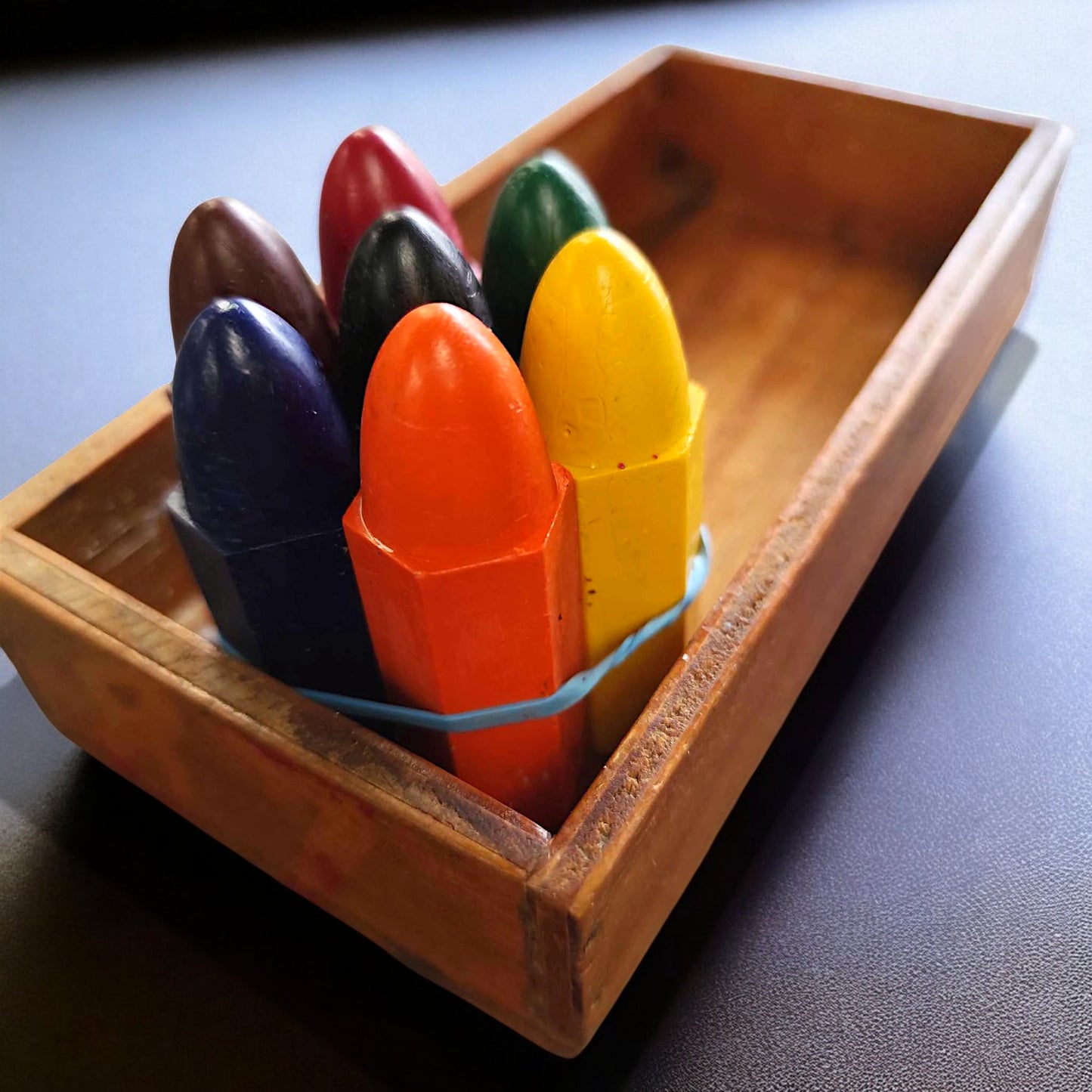 NZ Crayons Cognito Bundle of 7 Hexagonal Coloured Crayons