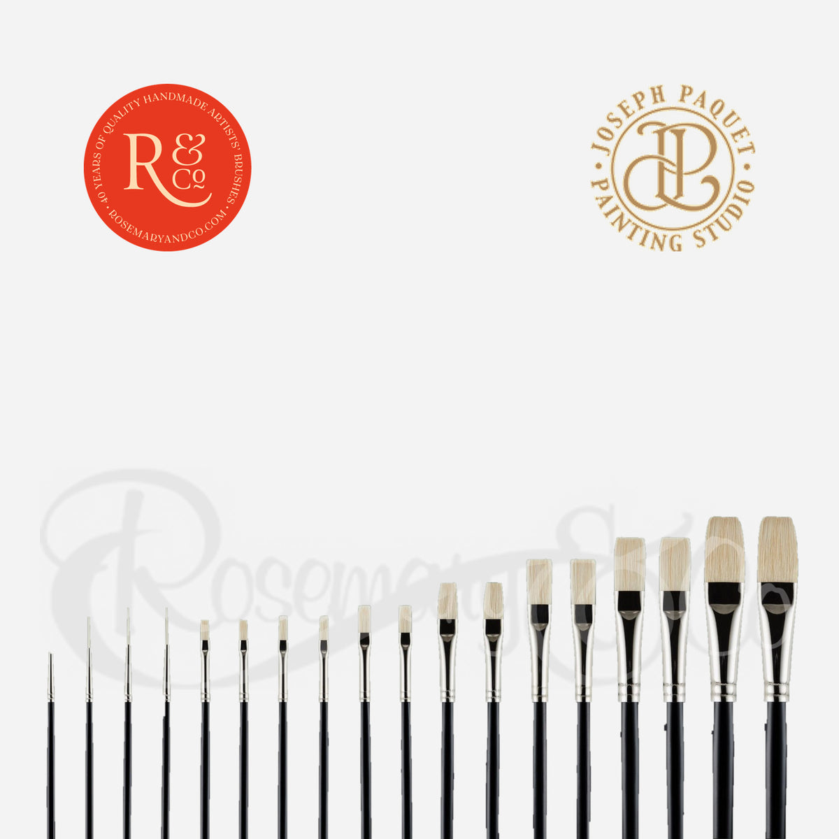 Rosemary & Co Joe Paquet 18pc Premier Brush Set
