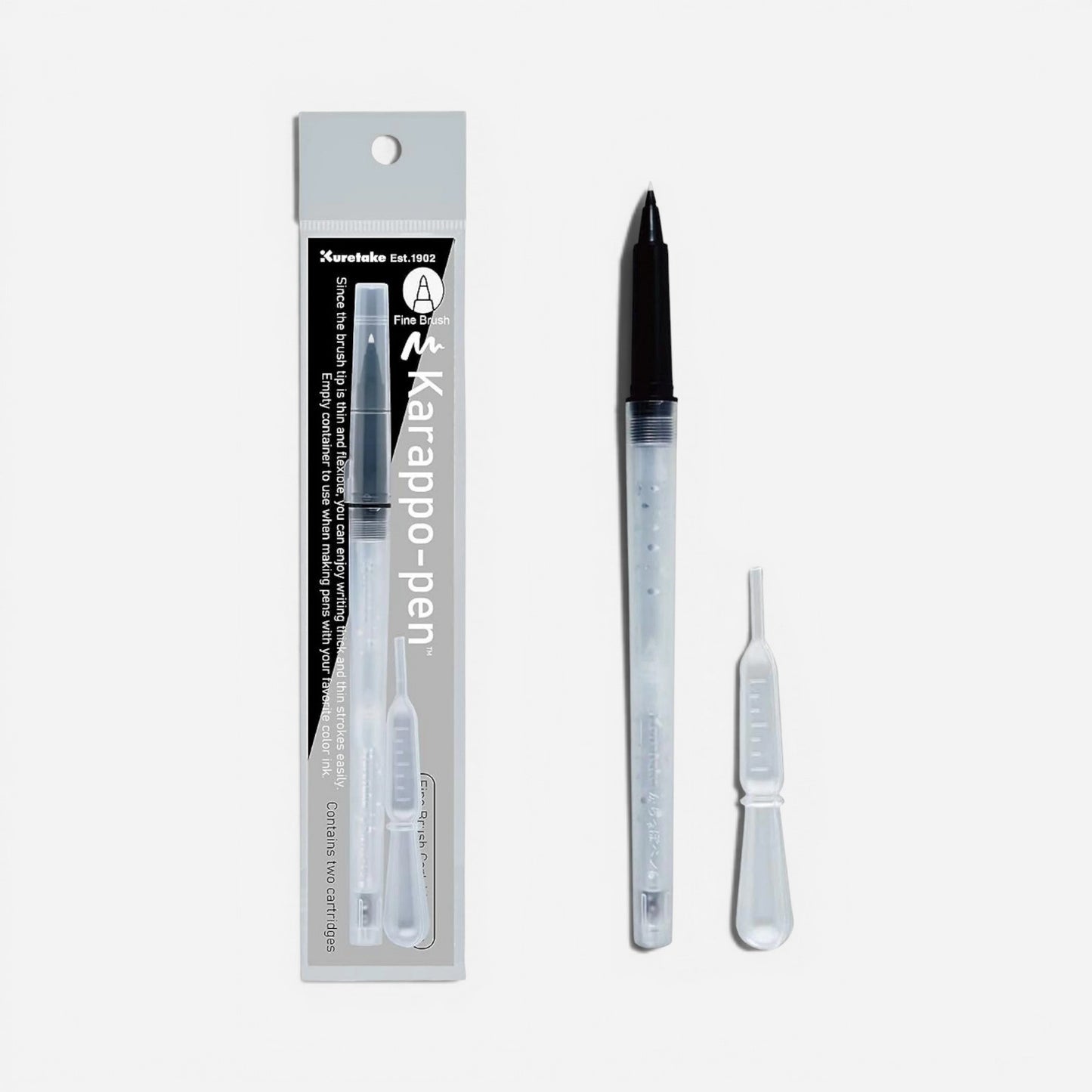Kuretake Karappo Re-fillable Brush Pen
