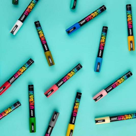 Kent Urban Acrylic Paint Marker 6mm Reversible TIp
