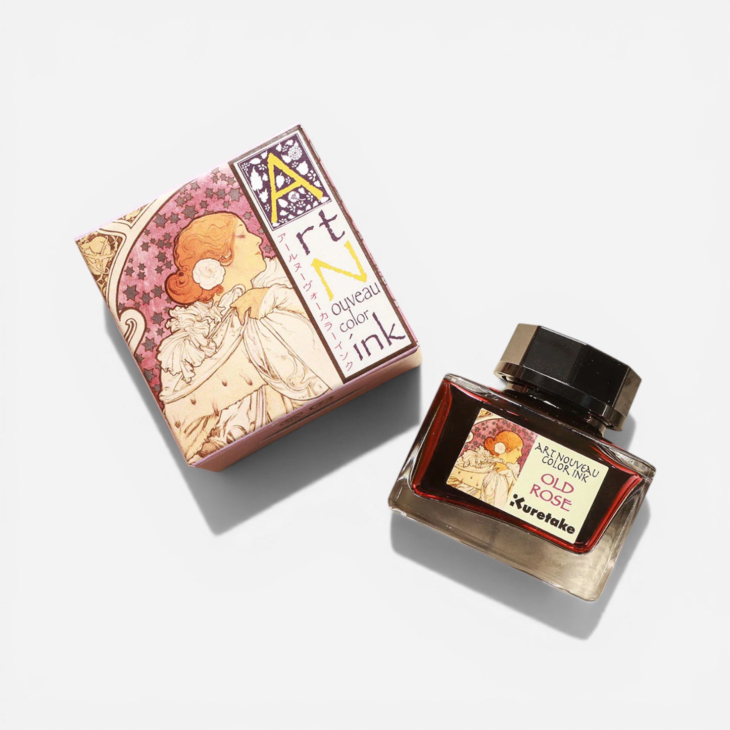 Kuretake Ink-cafe™️ ART NOUVEAU - Old Rose