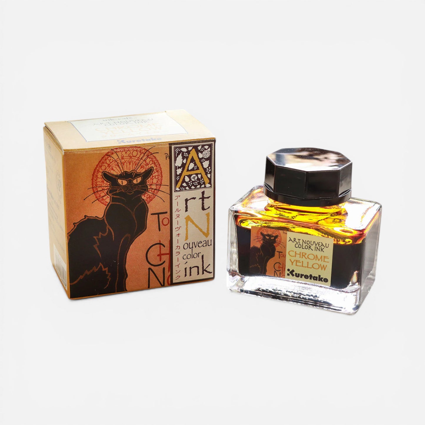 Kuretake Ink-cafe™️ ART NOUVEAU - Chrome Yellow