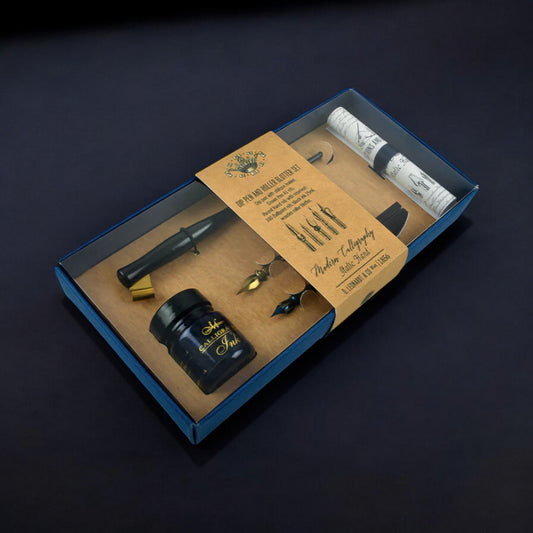 Manuscript Heritage Pen & Roller Blotter Set