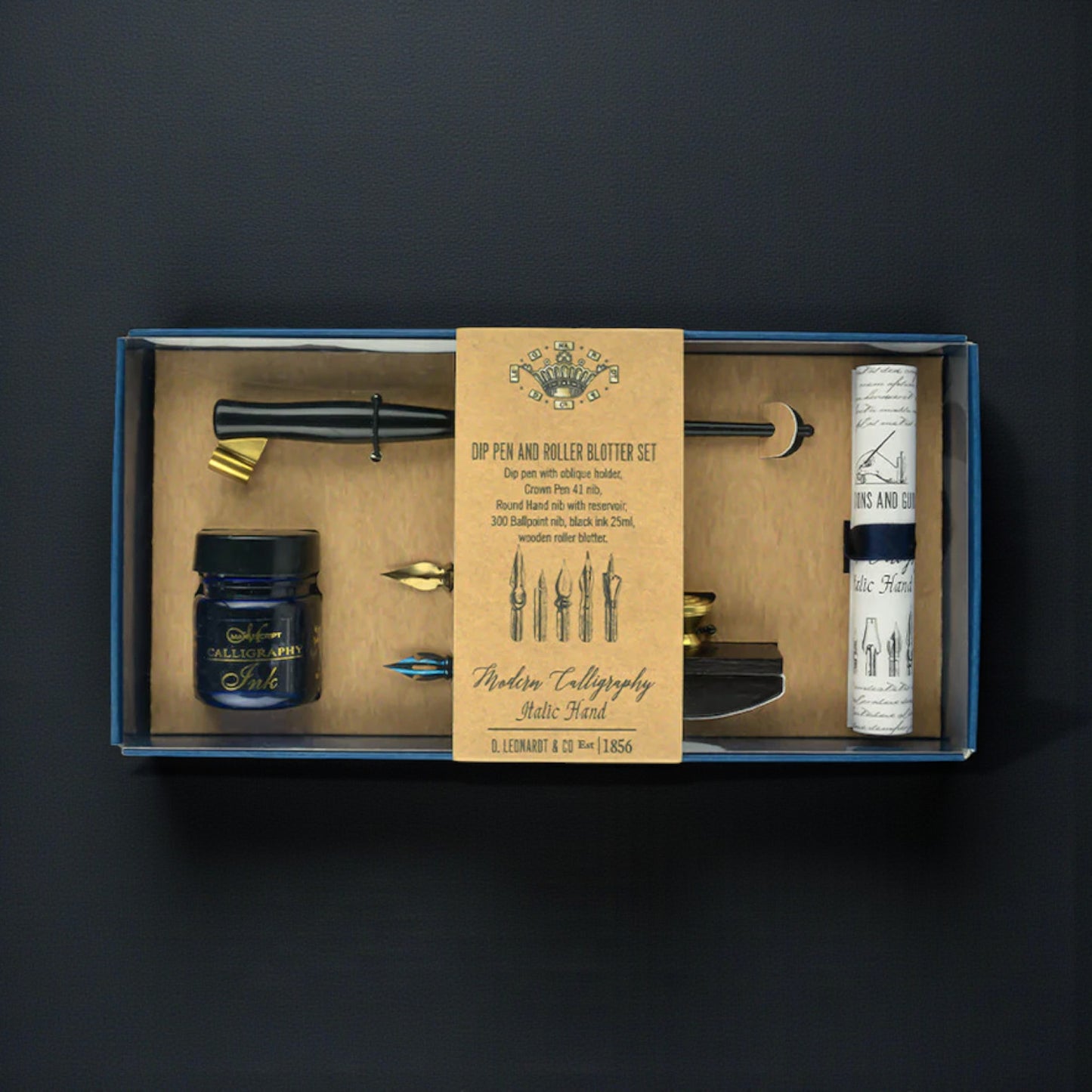 Manuscript Heritage Pen & Roller Blotter Set