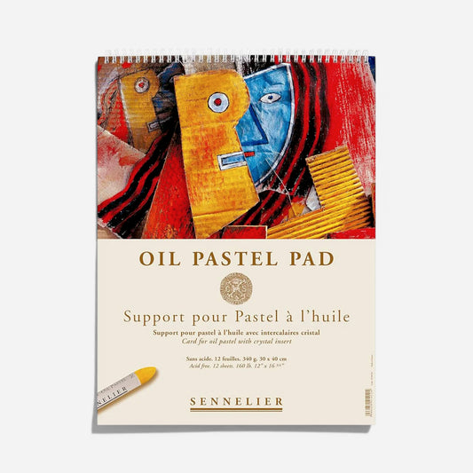 Sennelier Oil Pastel Pad - with glassine inserts
