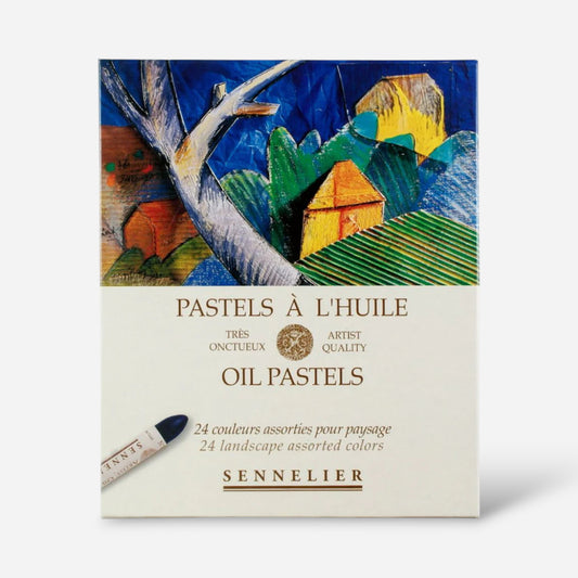 Sennelier Solid Oil Pastels 24 Landscape Colours Set
