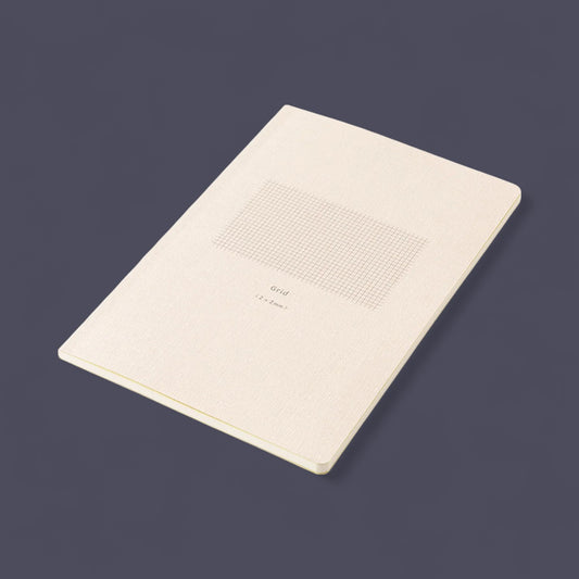 Midori® Yuru Log Notebook Grid B6